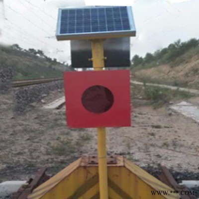 悍博土擋燈鐵路太陽能土擋燈太陽能信號燈車擋表示器價格優惠