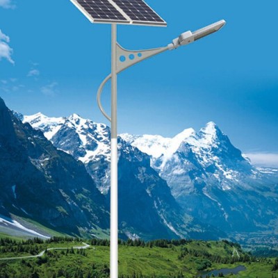 LED太陽能路燈單晶多晶蓄電池鋰電池光伏板太陽能路燈風光互補市電太陽能路燈新農村改造路燈6米7米8米9米可定做生產廠家