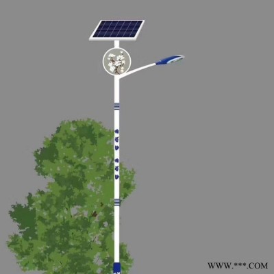 普米瑞005 民族風太陽能路燈8米A字臂60W特色太陽能路燈