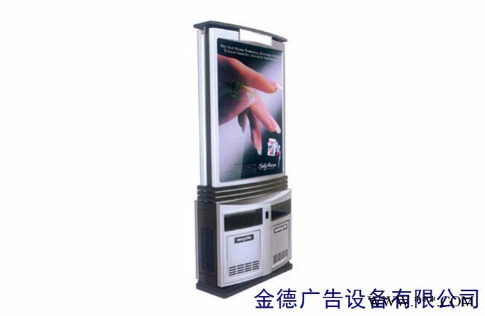 太陽能廣告垃圾箱，滾動燈箱，太陽能滾動垃圾箱，太陽能側投垃圾箱