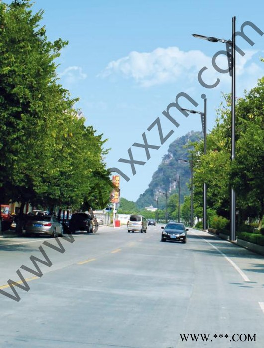 揚(yáng)州旭星LED路燈 led道路照明燈具 太陽(yáng)能路燈 單臂燈 雙臂燈
