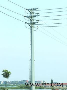 北京昌平10KV電力鋼桿及太陽(yáng)能路燈桿