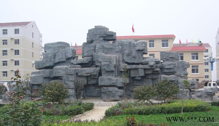【如源】室外落地照明園林景觀仿古做舊 假山