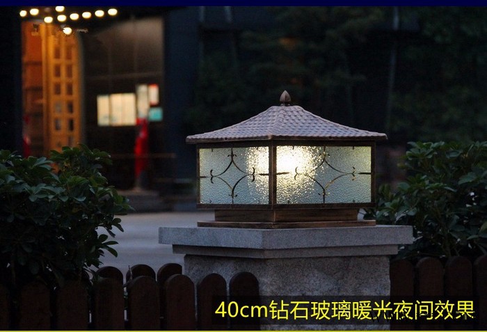 led太陽能景區家庭別墅庭院燈