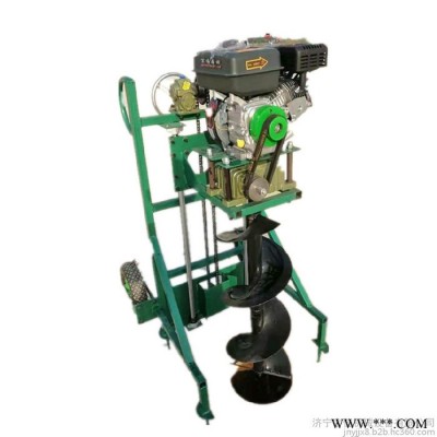 搭建竹棚鉆眼機 宇佳大棚埋樁挖坑機 太陽能路燈桿打洞機**