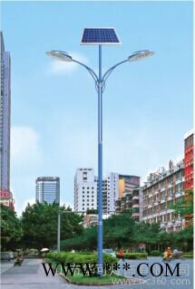 雙頭10米太陽能路燈**市政農村太陽能路燈led太陽能道路燈