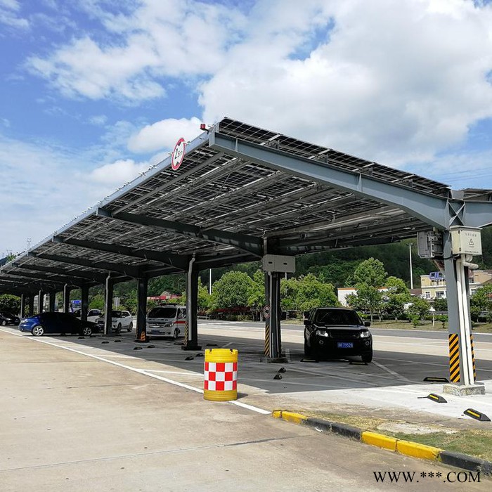 工杰gj 太陽能光伏車棚  廠家定制光伏車棚  光伏車棚廠家