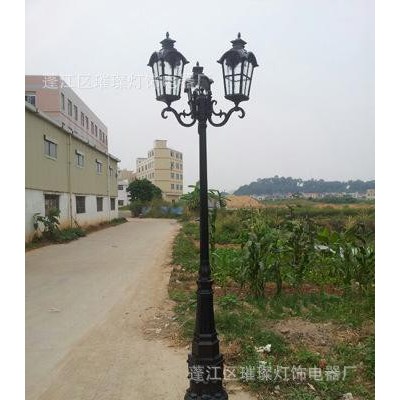 璀璨 庭院燈歐式鑄鋁庭院燈 中華燈 太陽能燈 戶外庭院