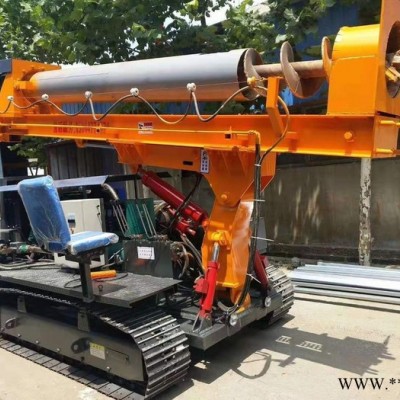 光伏安裝打樁機履帶光伏打樁機 全液壓打樁機，青海光伏打樁機**