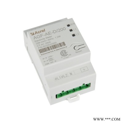 安科瑞AGF-AE-D/200逆功率檢測裝置 單相三線制240V光伏逆變器監控