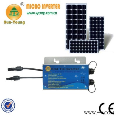 MPPT控制分布式家用太陽(yáng)能小功率并網(wǎng)微型光伏逆變器200W