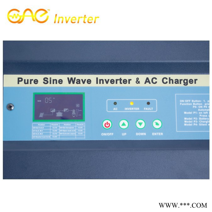 JGY金廣源2000W（30A）光伏逆變器|帶MPPT太陽(yáng)能控制器|純正弦波逆變器|佛山逆變器廠家|