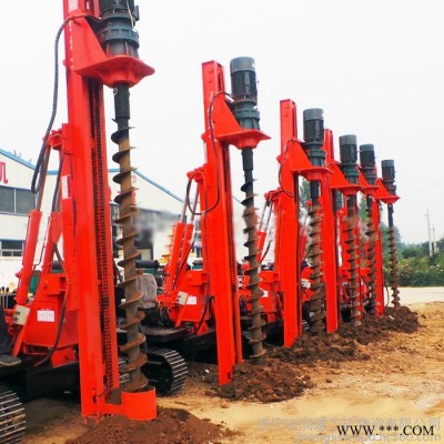 供應房屋建筑打樁機 高速公路護欄打樁機 太陽能光伏打樁機價格