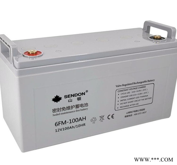 興安盟12V100AH山頓楓葉蓄電池6FM-100AH太陽(yáng)能電池