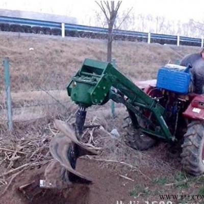 大型路面栽樹挖坑機 光伏發電挖坑機 效率高挖坑機