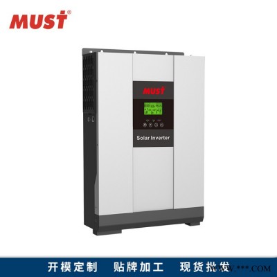 **離并網(wǎng)光伏儲(chǔ)能混合一體機(jī)3KW MUST PH18-3KW 48v逆變器家用光伏太陽(yáng)能逆變器