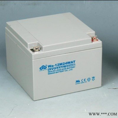 常德市WA-12M24AC萬(wàn)安免維護(hù)蓄電池12V24AH經(jīng)銷商太陽(yáng)能電池