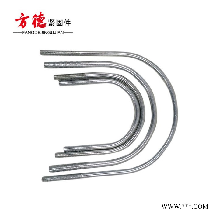 ** 鍍鋅光伏U型螺栓 國標(biāo)U型卡 管卡 預(yù)埋U型絲 可定做