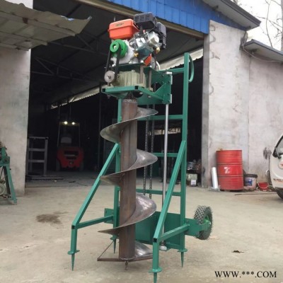 福建打眼地鉆挖窩機 金佳可移動手推式植樹挖坑機 光伏通訊挖坑機