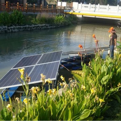 綠博斯LBSSUN-TL 太陽能曝氣機 光伏曝氣機 推流曝氣機 噴泉曝氣機 河道曝氣機