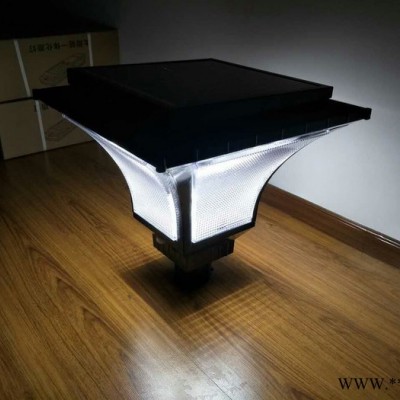普仕亮-LED15瓦太陽能庭院燈 LED太陽能庭院燈 常州戶外照明防水庭院燈頭燈桿**