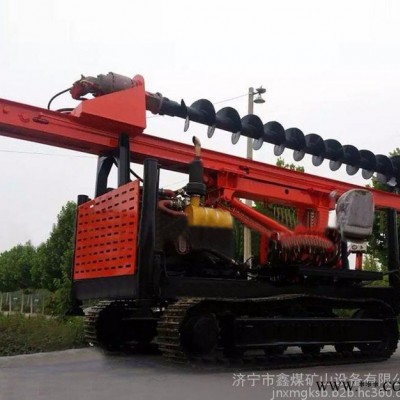 太陽能光伏履帶式打樁機型號  太陽能光伏履帶式打樁機用途