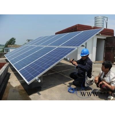家用太陽能發電系統5KW|河南太陽能分布式光伏發電施工|鶴壁家用太陽能發電公司