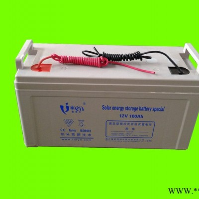 蓄電池廠家，揚州富能照明品牌12V60AH太陽能蓄電池