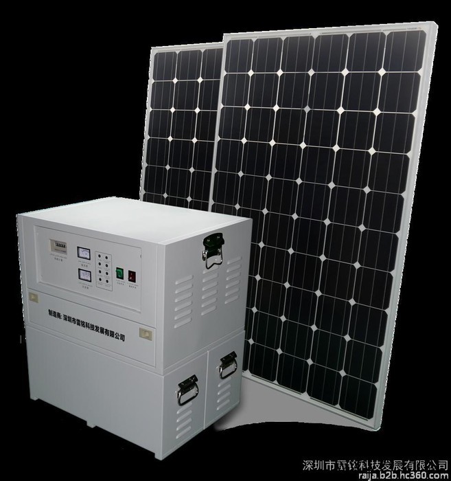 太陽能離網發電系統 500W發電系統 無電區發電設備