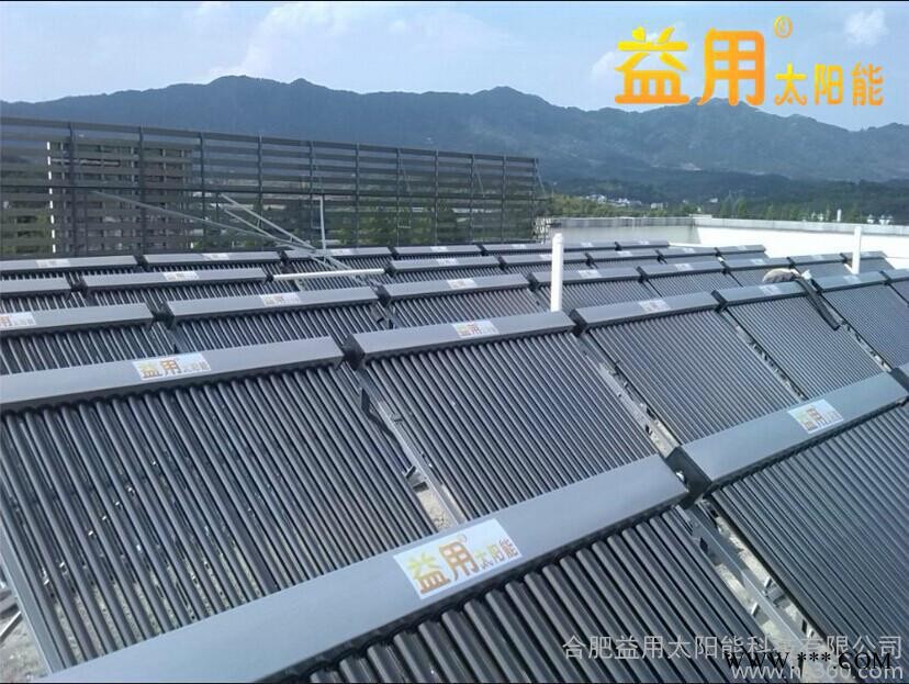 供應(yīng)益用太陽(yáng)能工程會(huì)看天氣的太陽(yáng)能工程熱水系統(tǒng)