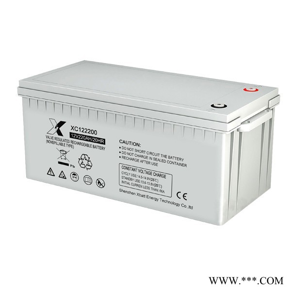 星池XBATT12V200膠體鉛酸蓄電池 足容太陽(yáng)能膠體蓄電池 UPS不間斷電池