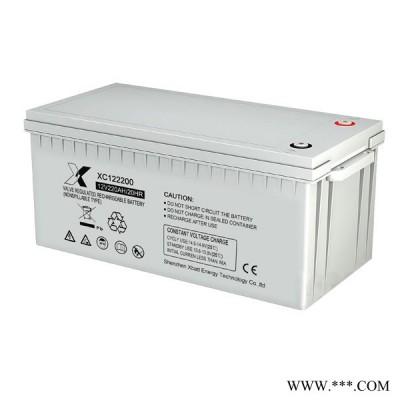 星池XBATT12V200膠體鉛酸蓄電池 足容太陽(yáng)能膠體蓄電池 UPS不間斷電池