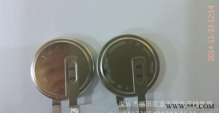 萬勝Maxell耐高溫CR2050HR 胎壓監測系統電池