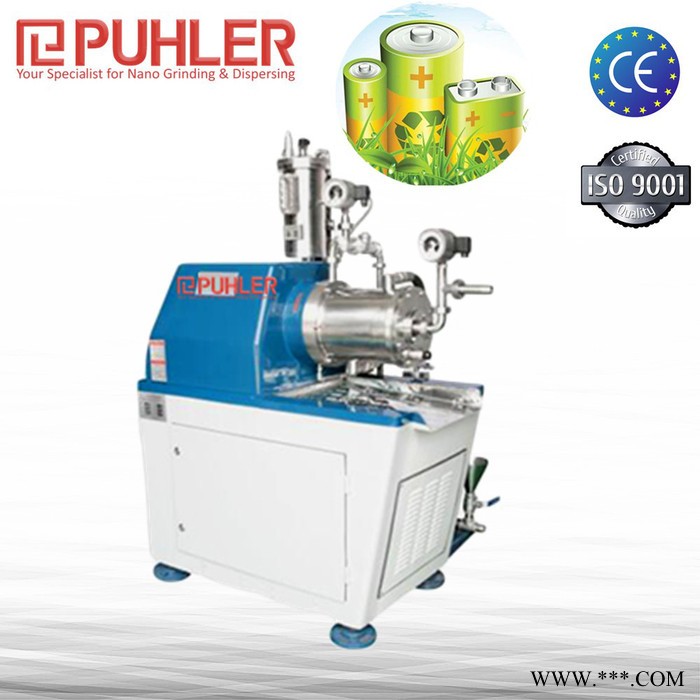 派勒PUHLER**納米砂磨機(jī)專用于磷酸鐵鋰電池納米研磨機(jī) 電池材料砂磨機(jī)