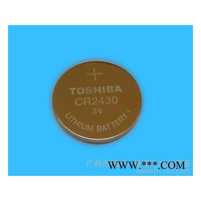 供應(yīng)東芝ToshibaCR2430紐扣電池，鋰錳電池