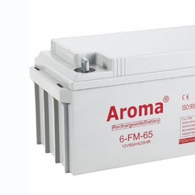 華龍AROMA蓄電池6-FM-20/12V20AH 鉛酸免維護蓄電池 UPS/EPS不間斷電源 風力發電儲備電源