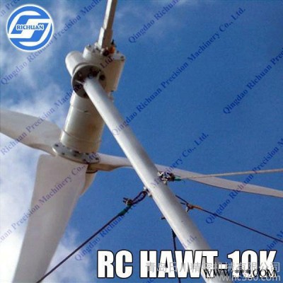 10kw新能源永磁體交流電水平風力發電機