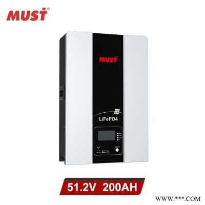 MUST 48V200AH工程車(chē)電池/離網(wǎng)光伏發(fā)電系統(tǒng)鋰電池/光伏基站鋰電池工廠LP16-48200-LDL CAN協(xié)議