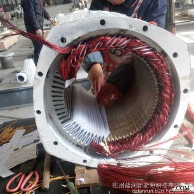藍潤 20KW大功率低速永磁發電機 大型低速高效直驅永磁風力發電機