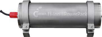 德國SubCtech公司可充電大容量水下鋰電池