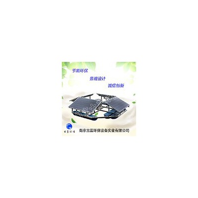 古藍 涌泉式噴泉曝氣設備 光伏曝氣機