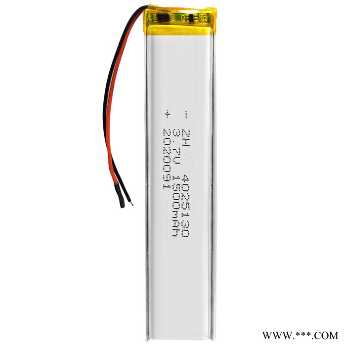 涵鷹4025130廠家直供全新A品聚合物鋰電池4025130 1500mAh人體感應衣櫥柜燈衣柜燈鋰離子電池