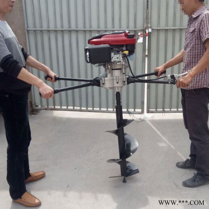 金佳機械水泥電線桿打洞機 大棚埋樁鉆眼機 通信桿光伏樁打洞機