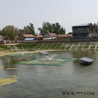 綠博斯LBSSUN-PQ 太陽能噴泉曝氣機太陽能曝氣機河道曝氣増氧機光伏噴泉曝氣機 太陽能景觀曝氣機