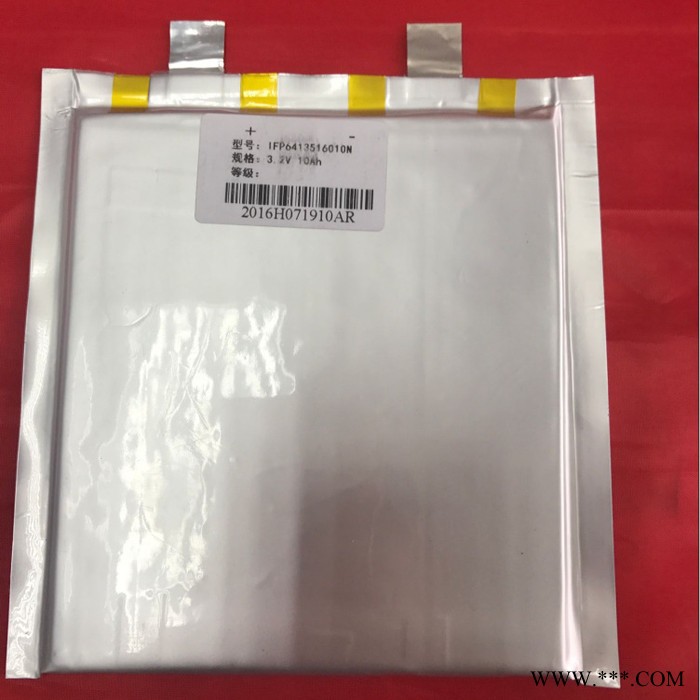 單體3.2v10ah 軟包酸鐵鋰電池 高性能放電電芯