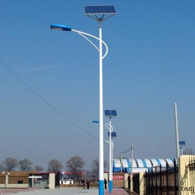 太陽能路燈超亮大功率戶外高桿燈米帶路燈桿鋰電池新農村工程