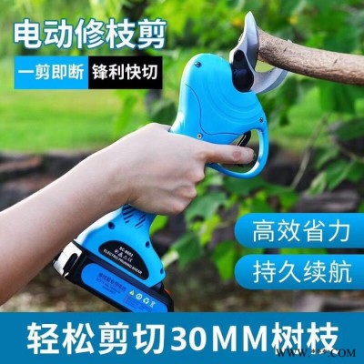 果農(nóng)修枝好幫手 鋰電池園林修剪機(jī) 桑葚修枝剪