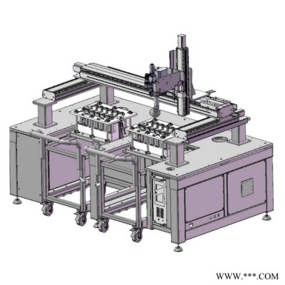 暉耀2000W 鋰電池模組激光焊接機(jī) 全自動(dòng)激光焊接機(jī) 雙工位激光焊接機(jī)