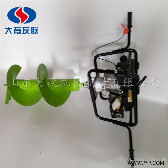 單縣鉆樹坑機 光伏打坑打樁機 柴油動力挖樹窩機 樹苗種植鉆坑機型號