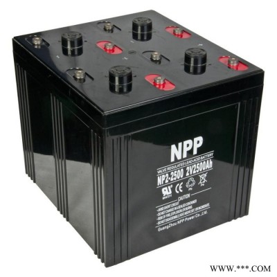 耐普蓄電池2V2500AH太陽能光伏系統(tǒng)NPG2500-2 NPP免維護(hù)直流屏儲(chǔ)能專用廠家